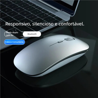 Mouse Recarregável Wireless Home Office - Bateria Interna e LED RGB em Oferta na Shopee