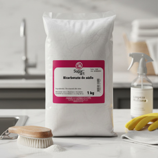 Bicarbonato De Sódio Original 100% Puro 1Kg Multiuso Limpeza Cozinha em Oferta na Shopee