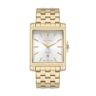RELÓGIO TECHNOS MASCULINO DOURADO EXECUTIVE 2115NDA/1K em Oferta na Shopee