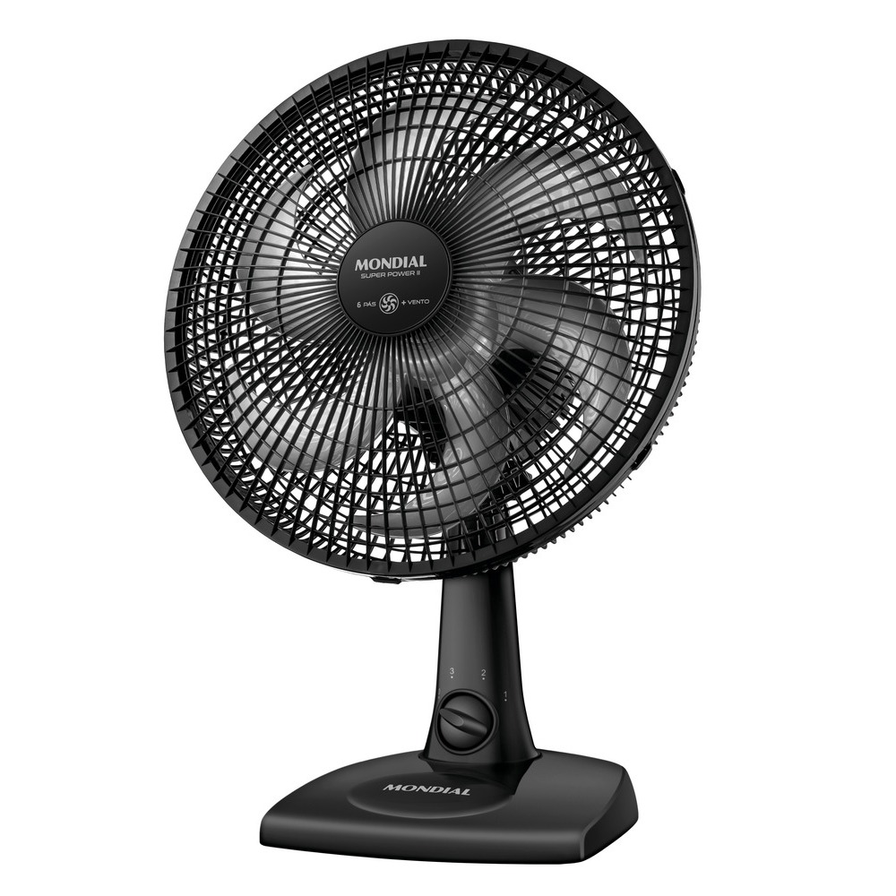 Ventilador Mesa Mondial Nvsp-30-b2 30cm Super Power II 60W — oferta na Shopee