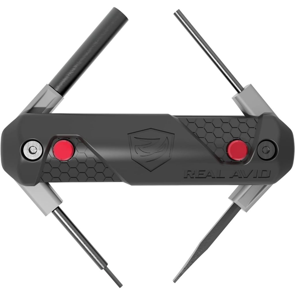 Real Avid - 4-in-1 Tool For Glock - Push Button Armorer's Multi-tool para Manutenção de Pistolas Glock.
