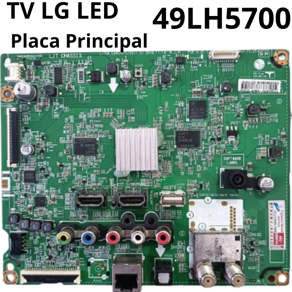 3031 Placa Principal para tv LED LG Modelo: 49LH5700