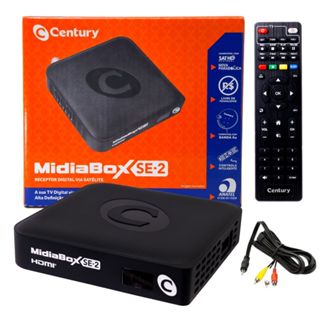 Receptor Conversor Midiabox Century SE2 Digital Full HD em Oferta na Shopee