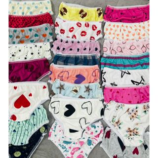 Kit 10 Calcinha Infantil 0 a 7 anos Calcinha menina kit Calcinha bebe Algodão em Oferta na Shopee