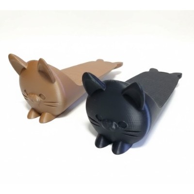 Trava de Porta Gatinho Fofo Decorativo Antideslizante para Casa Kit Divertido Protetor de Porta