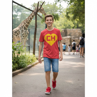 CAMISETA CAMISA INFANTIL CHAPOLIN COLORADO CHAVES ALGODAO PROMOCAO em Oferta na Shopee