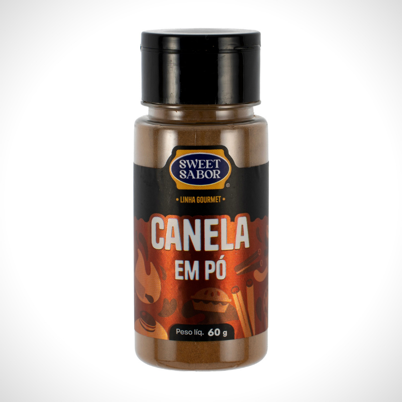 Canela Pó 60g Sweet Sabor - Canela moída