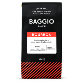 Baggio Café Café Torrado E Moído Bourbon 250G em Oferta na Shopee