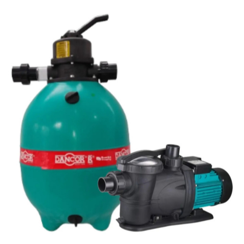 Filtro Dfr15 + Bomba 1/2cv Dancor P/piscinas Até 56.000l em Oferta na Shopee