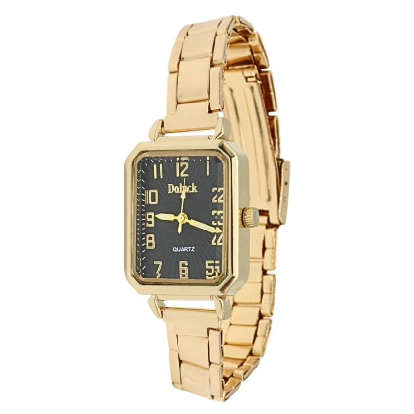 Relógio Feminino Astra Black Gold 25mm - Doluck Elegante Blogueira Premium