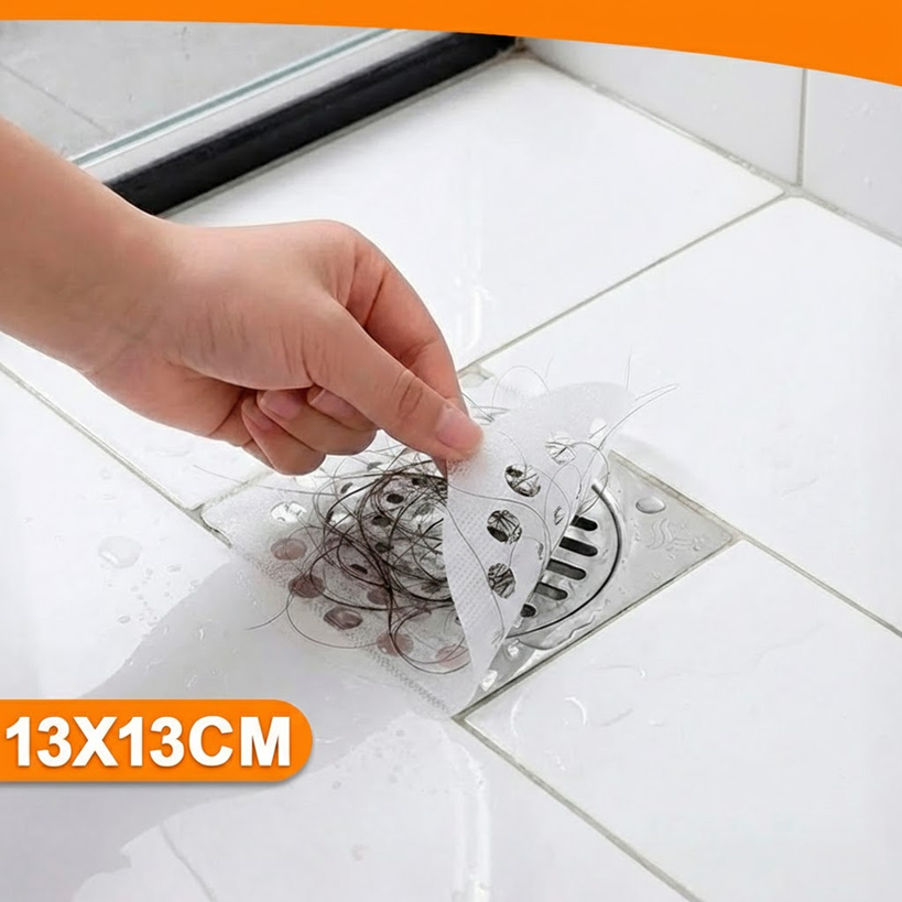 Kit 12 a 60 Unidades Protetor De Ralo Filtro Tela Descartável Autoadesivo Anti Insetor Anti Odor em Oferta na Shopee