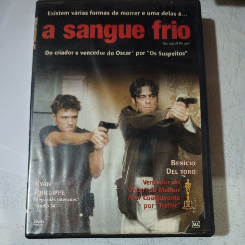 Dvd A Sangue Frio - Original - Benício Del Toro