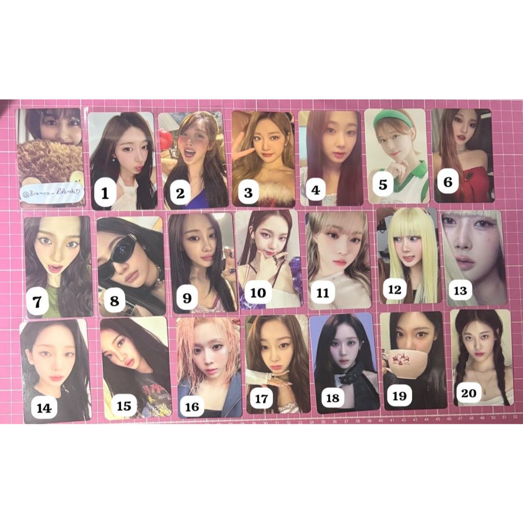 AESPA PHOTOCARD OFICIAL (PRONTA ENTREGA) em Oferta na Shopee