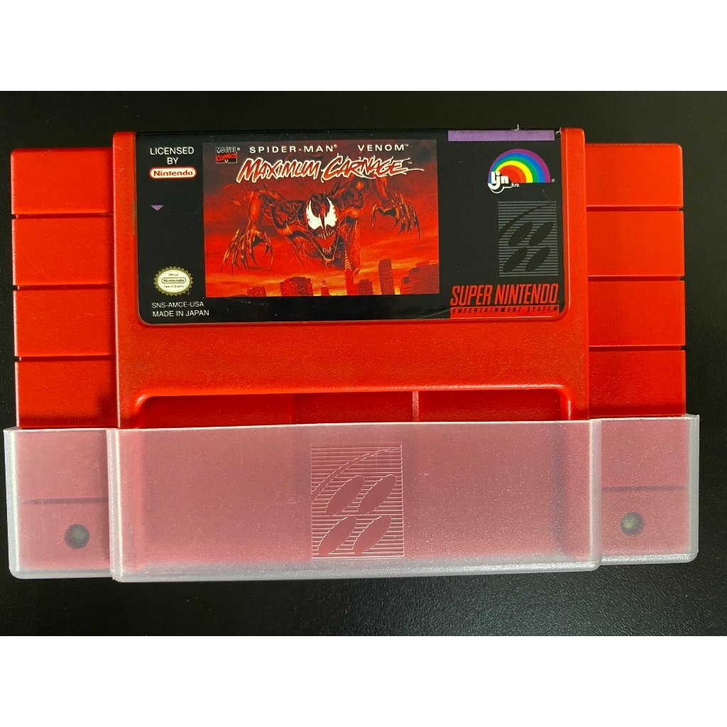 Spiderman Maximum Carnage – SNES – Super Nintendo – Original