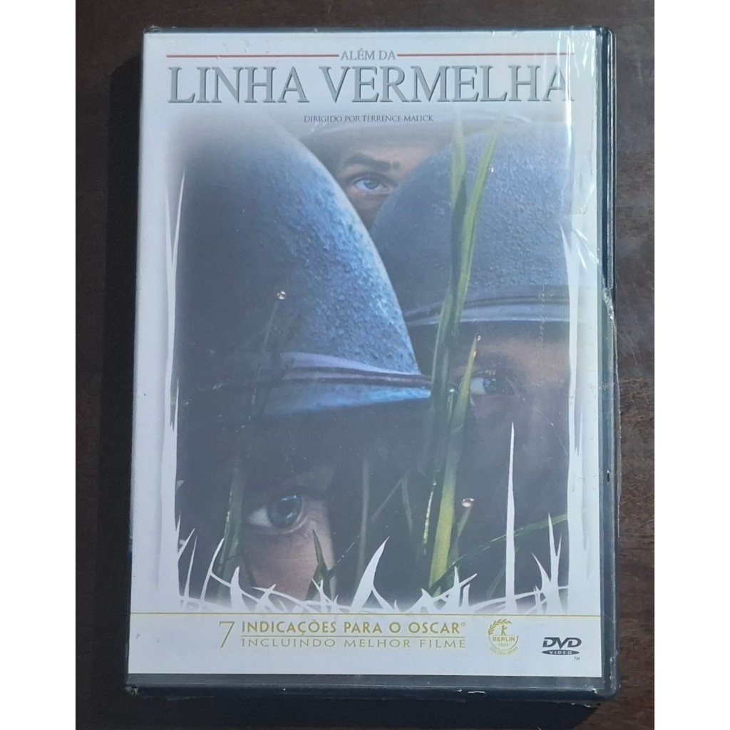 Além da Linha Vermelha DVD Sean Penn George Clooney Adrien Brody Nick Nolte 20th Century Fox 1998 novo lacrado