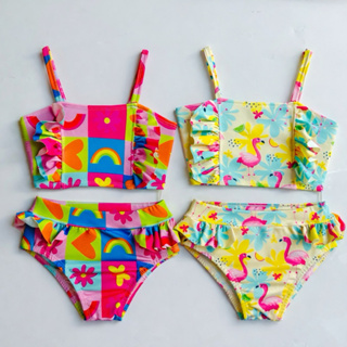Biquini Infantil Menina Piscina Moda Praia Verão Modelos Várias Estampas em Oferta na Shopee
