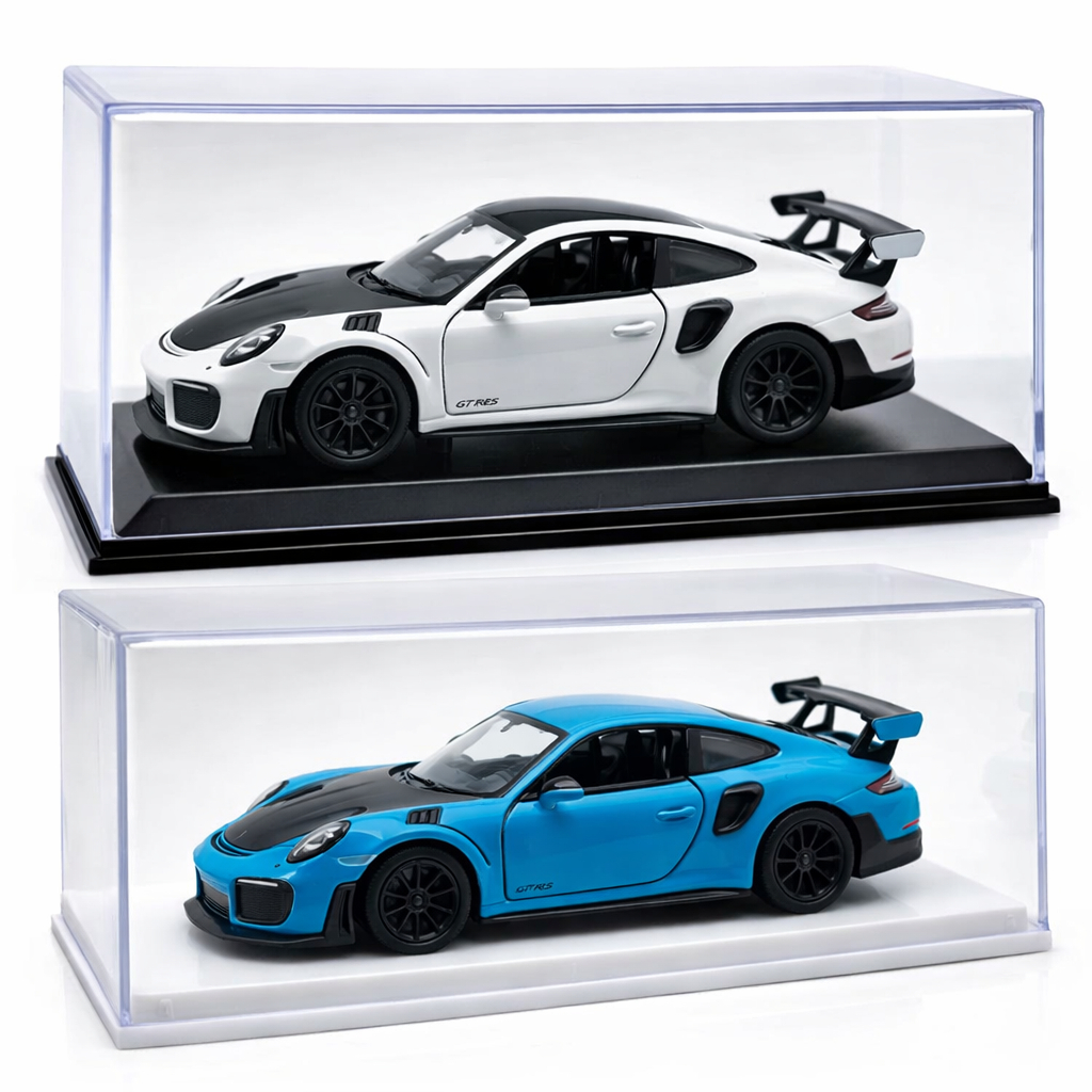 Miniatura Porsche 911 GT2 RS Preto 1:32 Metal Fricção Abre Portas Colecionável Realista