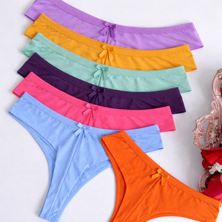 Kit 10 Calcinhas Fio Duplo Levanta Bumbum Microfibra Adulto P Ao GG Cores Variadas Forro De Algodão