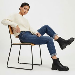 Bota Sapato Feminina Tratorada Moda e Estilo Dia a Dia