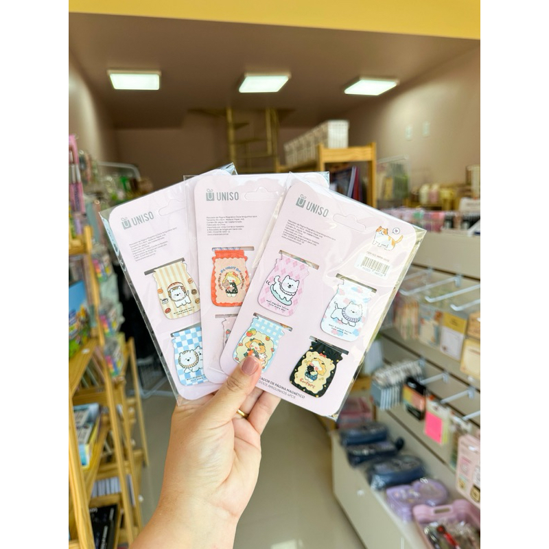 Marcador de paginas imã