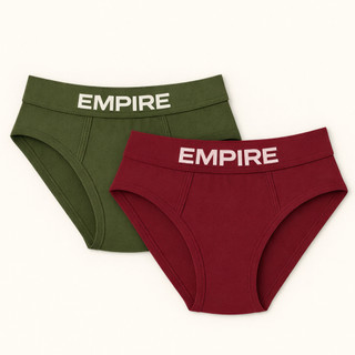 Kit 2 Cuecas SLIP em Microfibra Adulto com Forro 100% Algodão