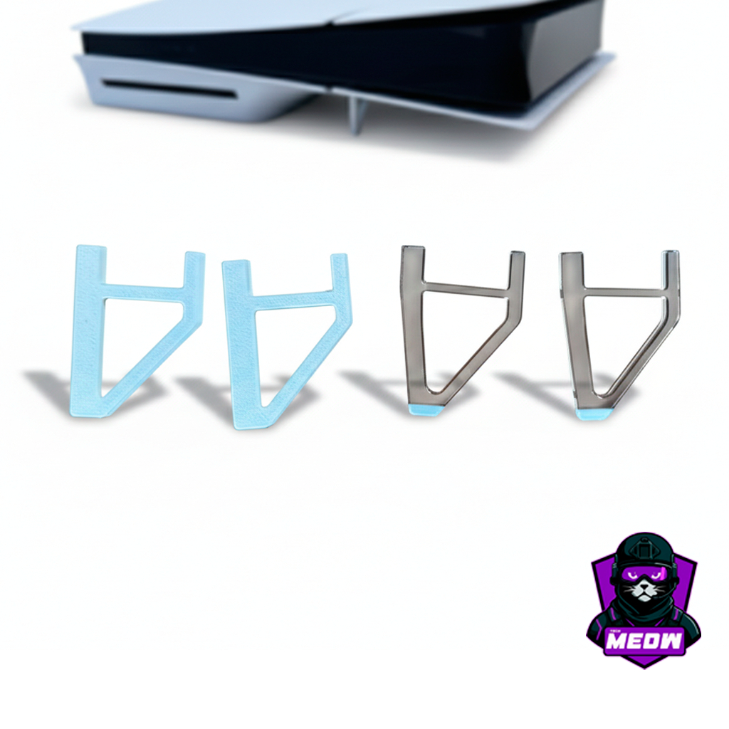 Suporte Horizontal PS5 Slim/Pro - Base e Pezinho de Alta Qualidade - Pronta Entrega