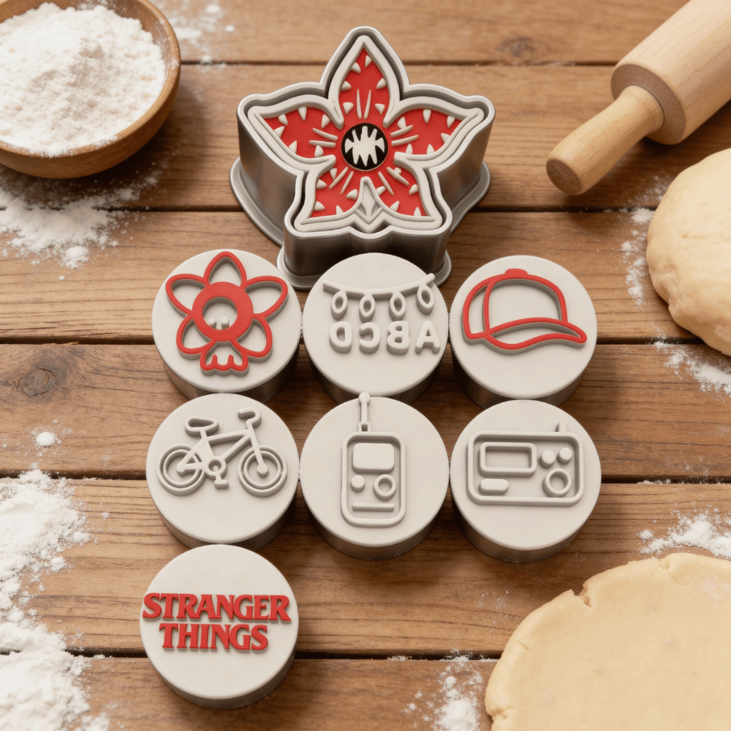 Kit Ejetores Stranger Things para Brigadeiros Confeitaria Profissional