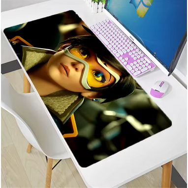 Mousepad Overwatch antiderrapante grande pc computador mesa tapete gamer escritório teclado mesa