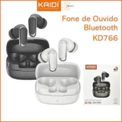 Fone de Ouvido Sem fio Bluetooth Redução de Ruído Kaidi KD-766