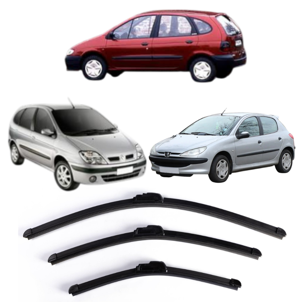 PALHETA FLEX MODELOS PEUGEOT 206, RENAULT SCENIC - 16'' em Oferta na Shopee