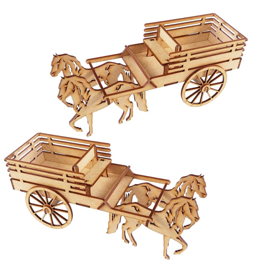 Kit 30 centro mesa carrocinha mdf 25 cm carroça charrete cavalo cavalinho festa country fazendinha