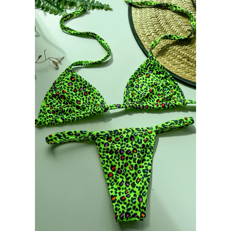 Micro Biquíni Feminino Cortininha Praia Verão Forrado - Alta qualidade e alça para amarrar como quiser