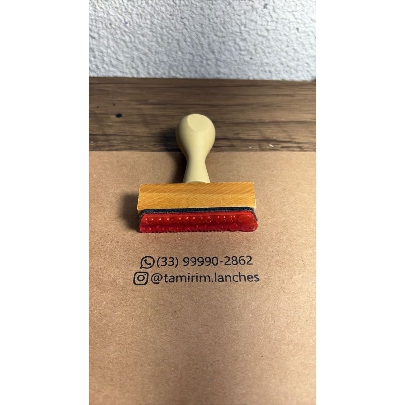 carimbo rede social ou frases