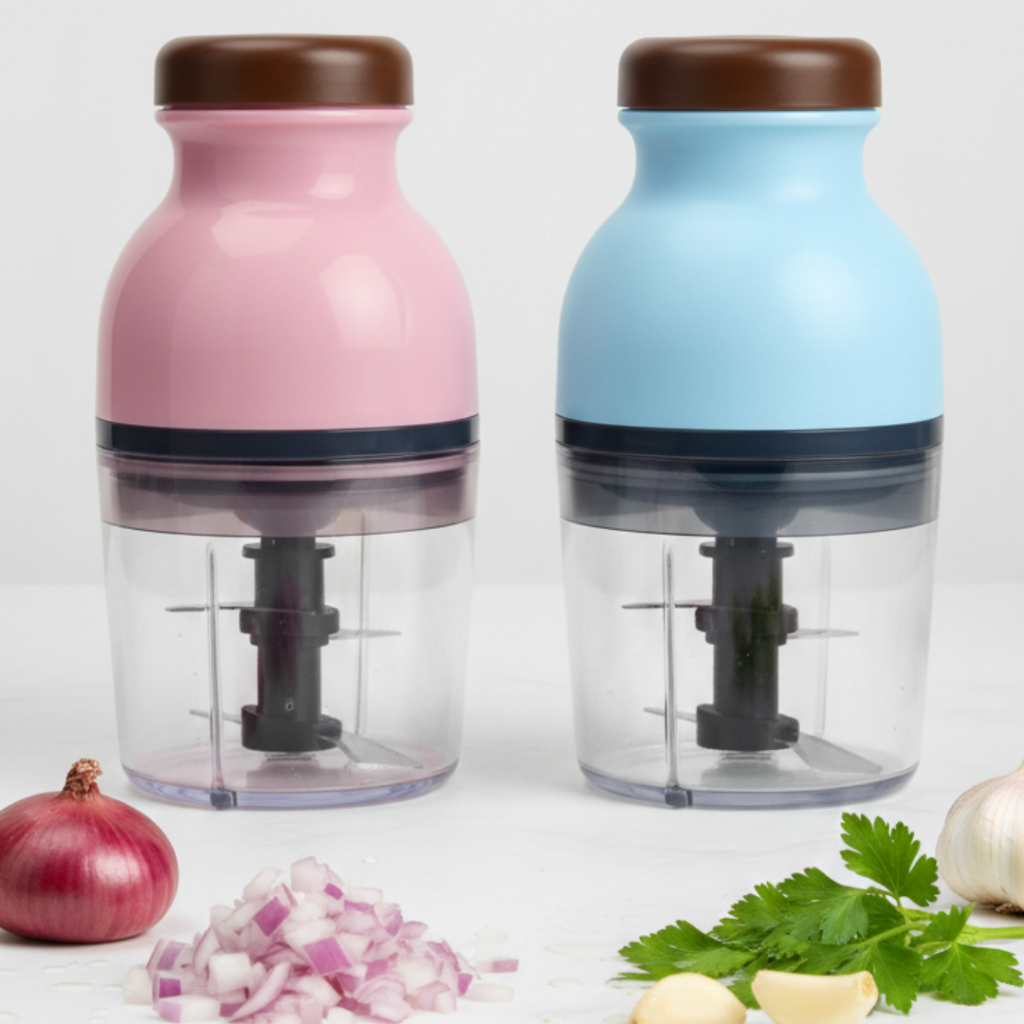 Mini Moedor Elétrico De Carne De Alimentos Picador De Frutas Moedor De Café Grãos Inox