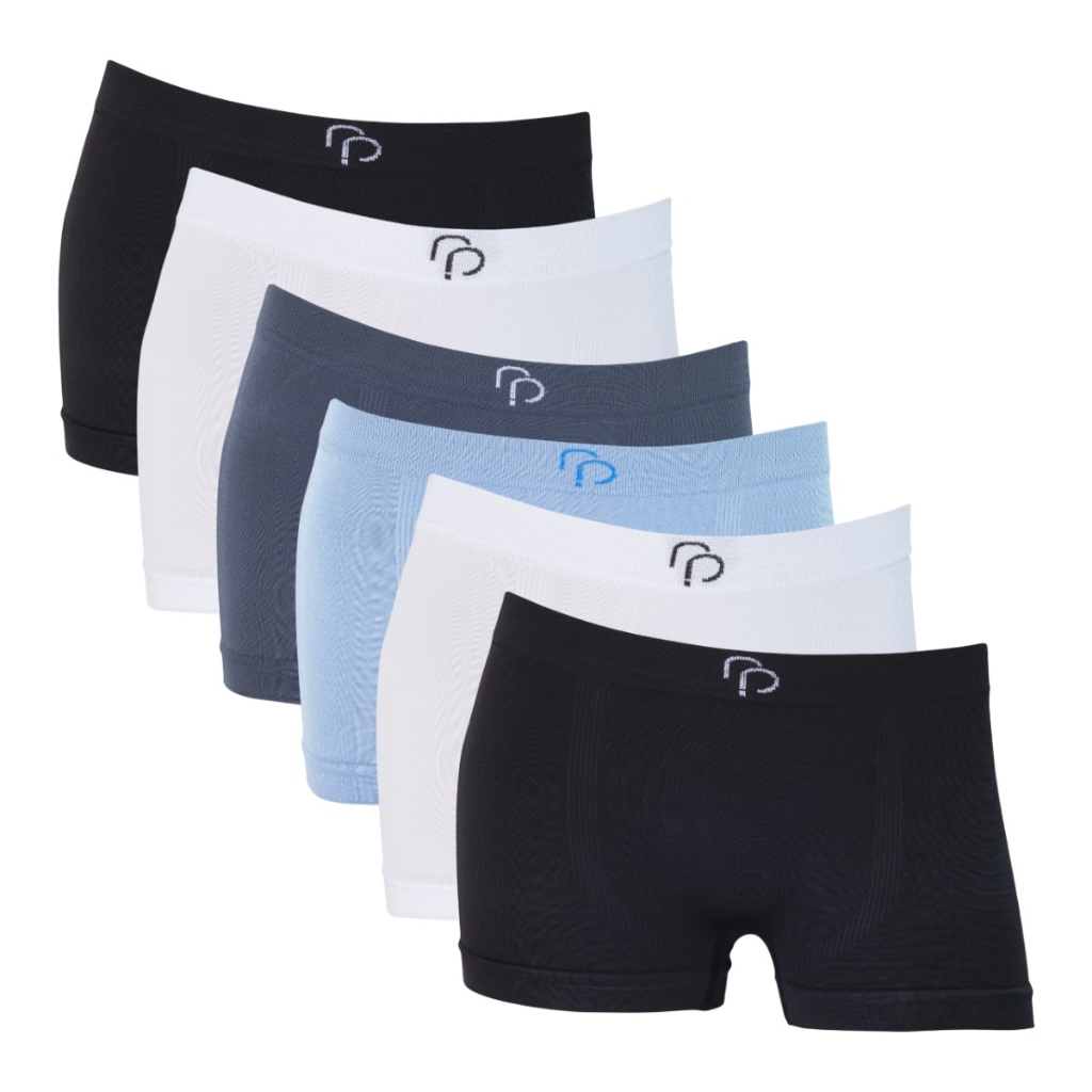 Kit 6 Cuecas Boxer Infantil Microfibra Sem Costura Rafa Parize RP Sortida em Oferta na Shopee