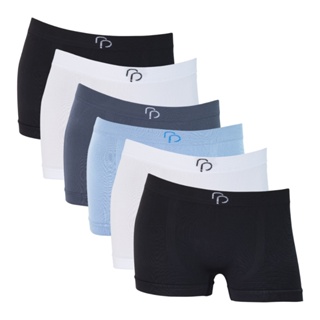 Kit 6 Cuecas Boxer Infantil Microfibra Sem Costura Rafa Parize RP Sortida em Oferta na Shopee