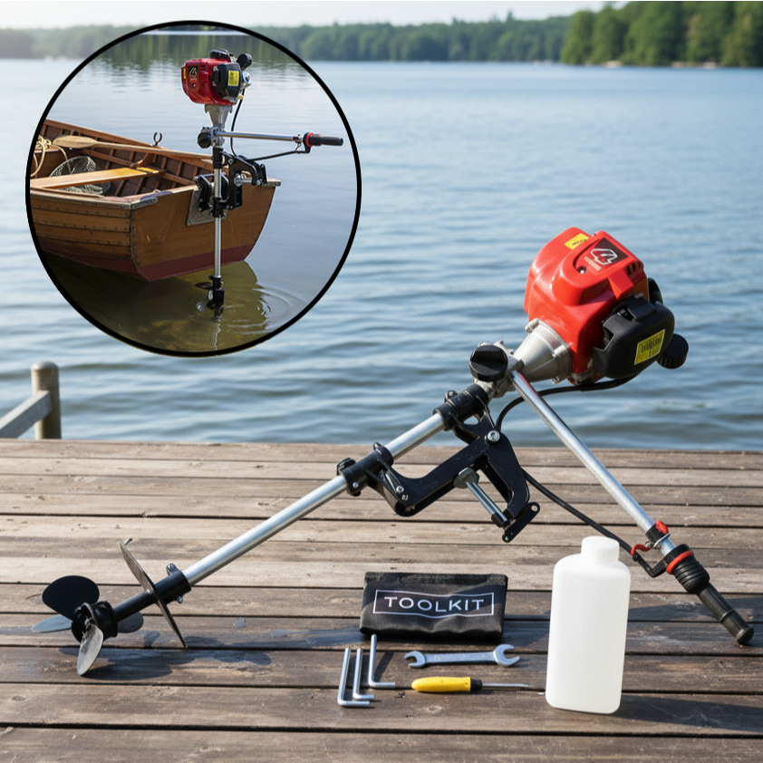 Motor De Popa 4 Tempos 75cc 3hp Marinizado Nakasaki Para Barco Bote Pesca Caiaque Has4040