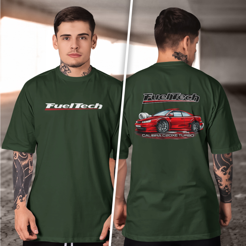 Camiseta Opel Calibra C20XE Turbo detalhada f-c 100% Algodão Premium moda 2026