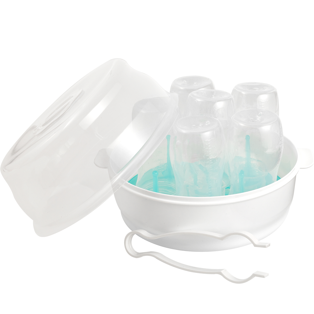 Esterilizador de Mamadeiras a Vapor para Microondas Buba