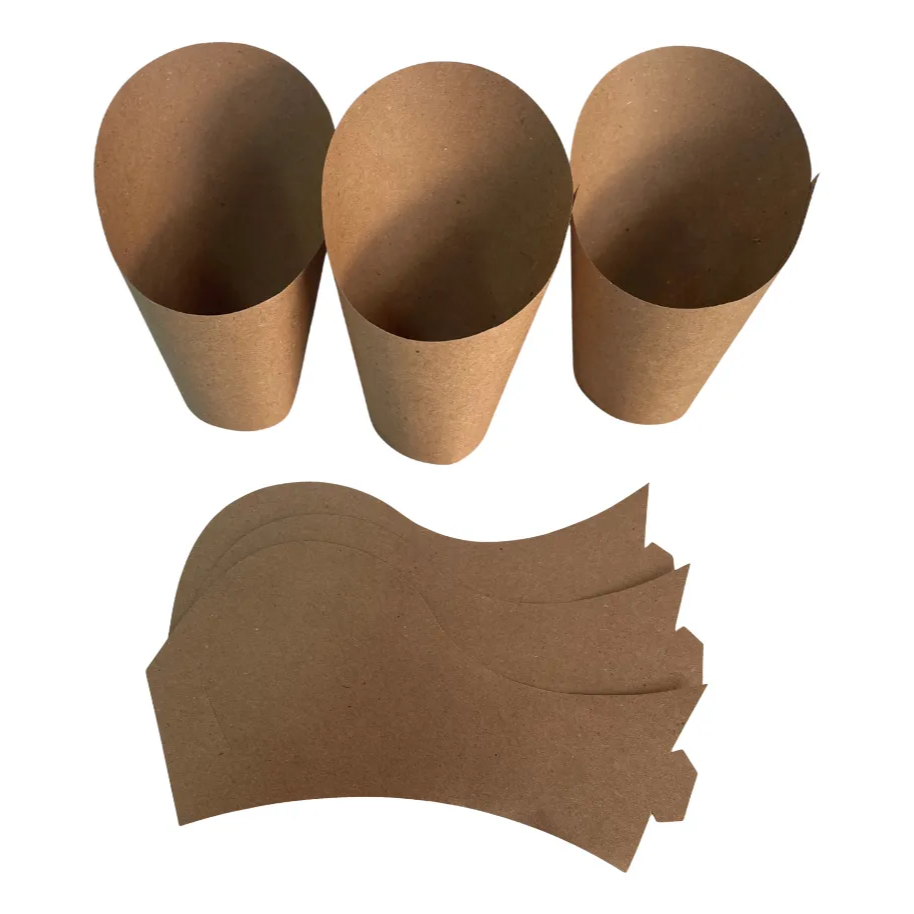Kits 20/30/40/50/60 ou 100 Cachepô/rótulos Para Mini Suculenta Lembrancinha Sem Estampa