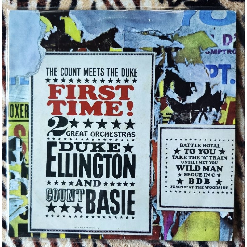 LP Duke Ellington And Count Basie - First Time