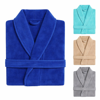 Roupão Masculino Feminino Microfibra Inverno Quentinho Super Macio em Oferta na Shopee