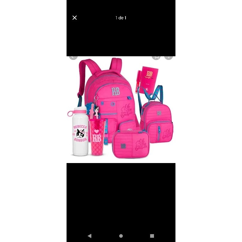 bolsa Rebeca bom bom