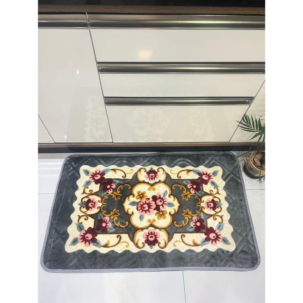 Tapete Decorativo 60x90cm - Estampa Floral Elegante para Sala e Quarto