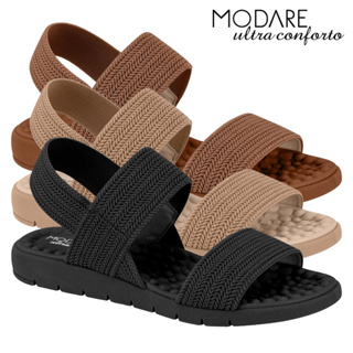 Sandália Feminina Modare Casual Ultraconforto Esporão Ortopédico Elástico Confortável Original em Oferta na Shopee