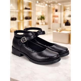 Sapato Mary Jane Gladiadora Salto Baixo com Fivela Ajustavel em Oferta na Shopee