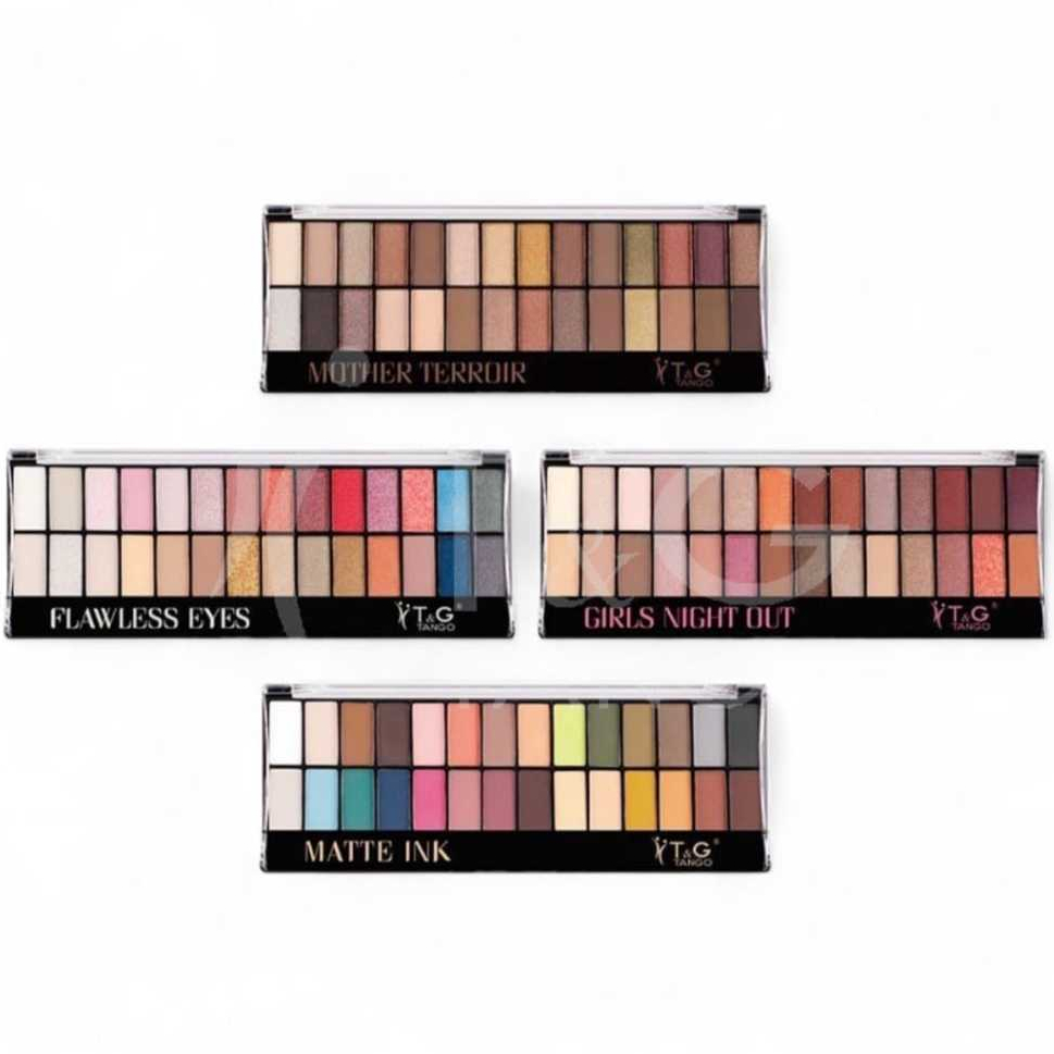 Kit Sombra Paleta Com 28 Cores, Fosca, 3D, 4D E Foscas Da Tango .