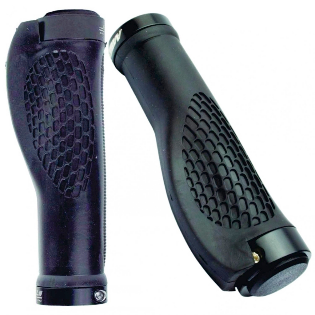 Manopla Ergonômica TSW Gel 130mm com Trava Alumínio Anatômica MTB Bike