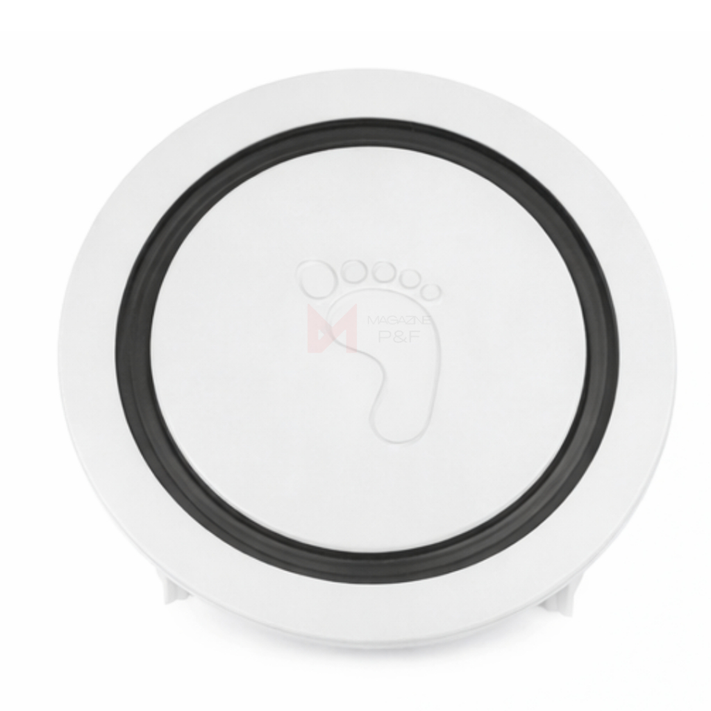 Ralo Click Inteligente 10x10 Cm Redondo ABS BRANCO - Veda Cheiro Banheiro Casa Cozinha em Oferta na Shopee