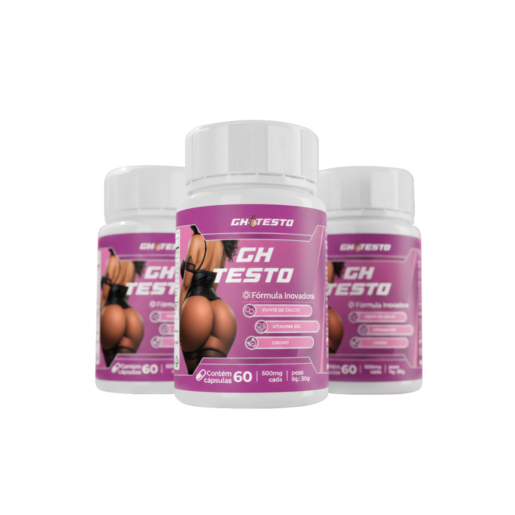 GH Testo Hormonio Natural Potencializa Pernas e Gluteos